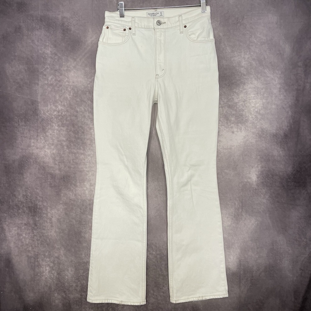Abercrombie & Fitch The 70s Vintage Flare Ultra High Rise Jeans Womens 27/4R
